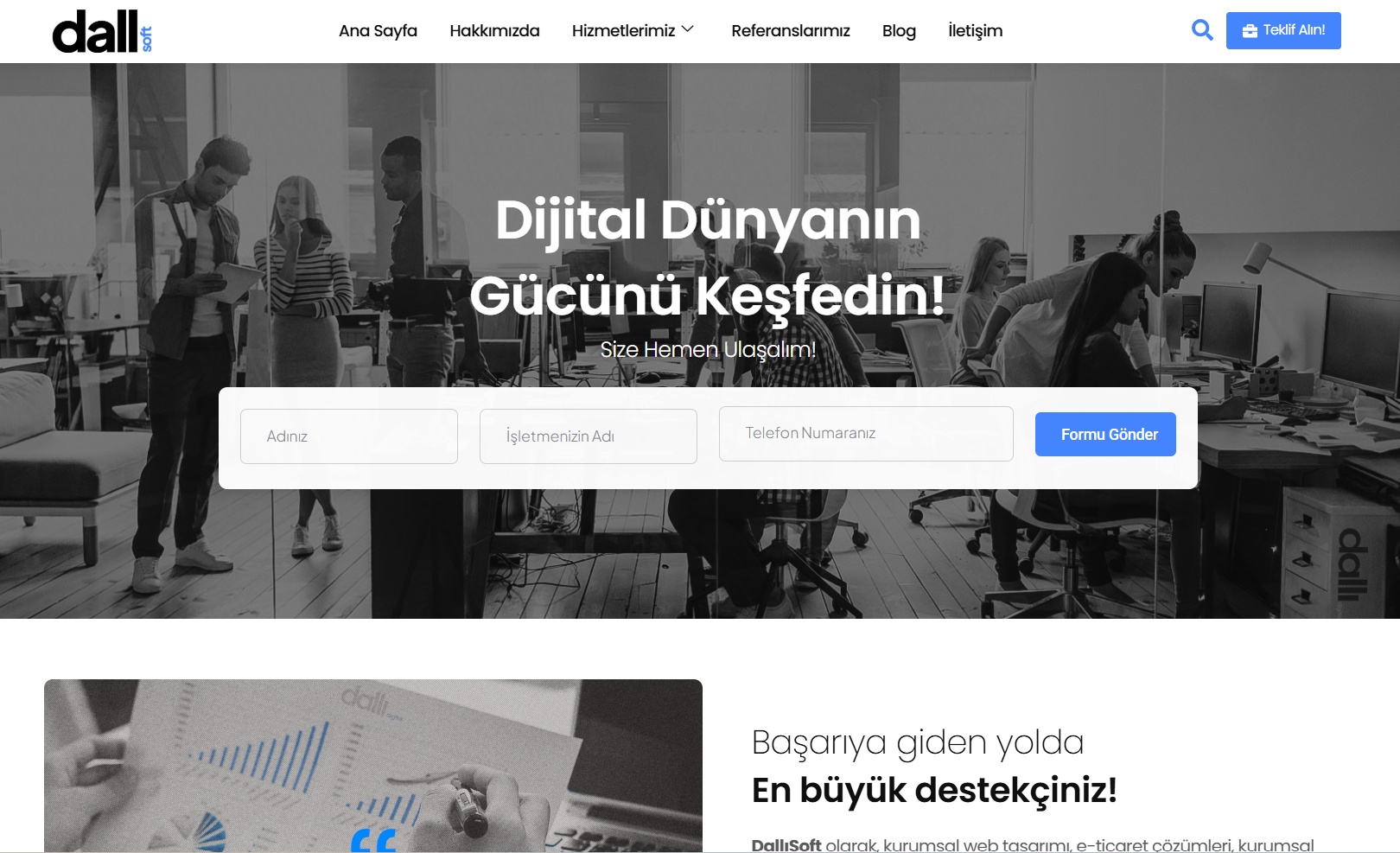 DallıSoft Modern Web Tasarım